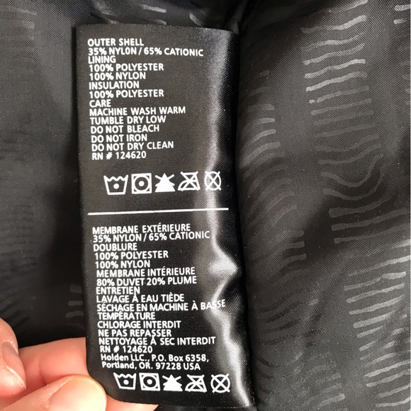 Large Snowboard jacket insulated purple Holden with snow skirt pit zips - Picture 12 of 16